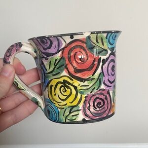Vintage Mary Rose Young Handpainted Ceramic Mug